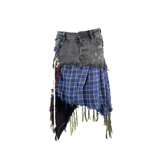 "Kilted" skirt